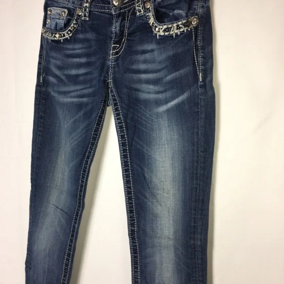 Miss Me Mid Rise Skinny - Picture 4 of 10